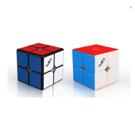 Cubo Rubik Qiyi Valk 2x2 LM Magnetico Negro