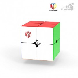 Cubo Rubik Qiyi Xman Flare 2x2 Magnetico Colored