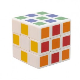 Cubo Rubik Qiyi Mini 30mm 3x3 Flat Blanco