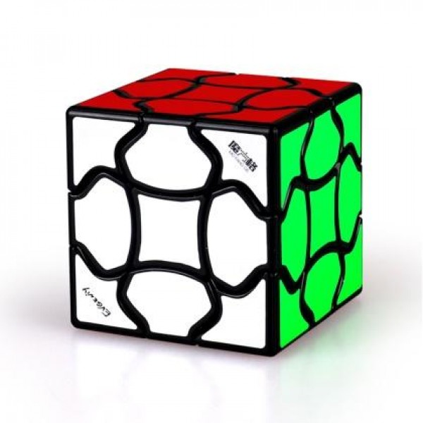 Cubo Rubik QiYi Fluffy 3x3 Negro
