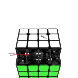 Cubo Rubik Qiyi Valk Estándar 4x4 Magnetico Negro