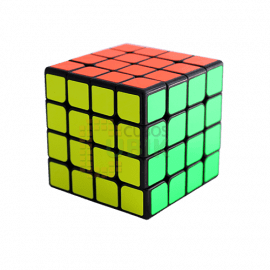 Cubo Rubik Qiyi Wuque Mini 4x4 Negro 