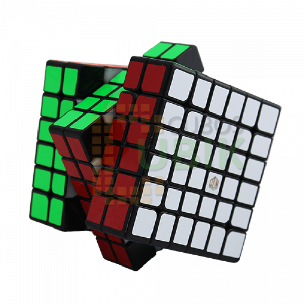 Cubo Rubik Qiyi XMAN Shadow 6x6 Magnetico Negro