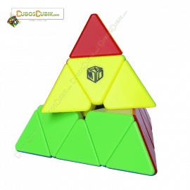 Cubo Rubik Qiyi X-Man Pyraminx Bell Magnetico Colored