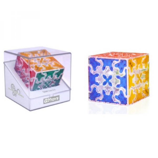 Cubo Rubik Qiyi Gear 3x3 Transparente