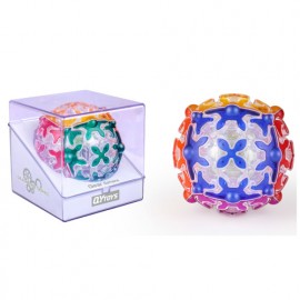 Cubo Rubik Qiyi Gear Sphere Ball Transparente