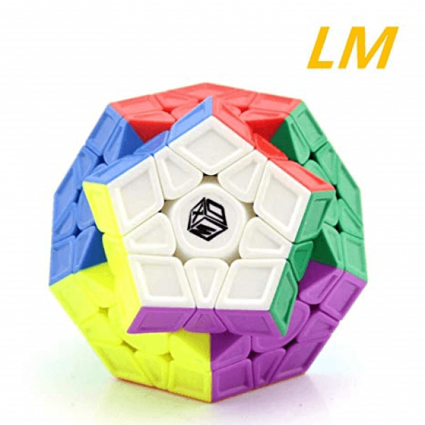 Cubo Rubik Qiyi Megaminx Galaxy V2 LM Magnetico Colored