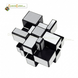 Cubo Rubik Qiyi Mirror 3x3 Plata