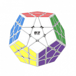 Cubo Rubik QiYi Megaminx QiHeng Blanco