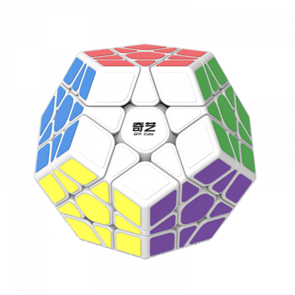 Cubo Rubik QiYi Megaminx QiHeng Blanco