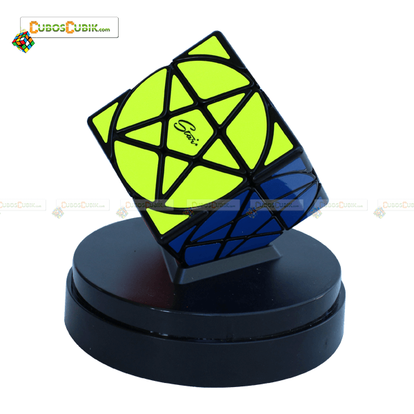 Cubo Rubik Qiyi Pentacle  Base Negra