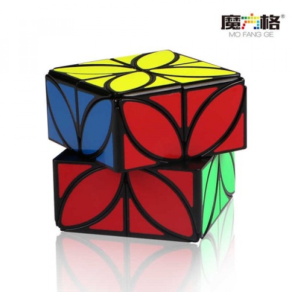 Cubo Rubik Qiyi Clover Plus Negro
