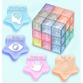 Cubo Rubik Qiyi Bloques magneticos Jelly (Soma)