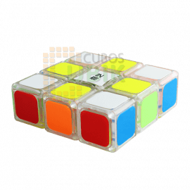 Cubo Rubik Qiyi Floppy 3x3x1 Transparente