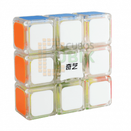 Cubo Rubik Qiyi Floppy 3x3x1 Transparente