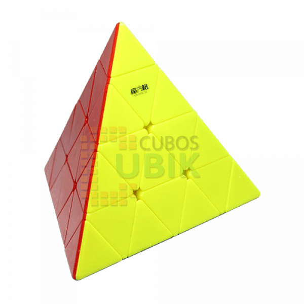 Cubo Rubik QiYi Pyraminx 4x4 Colored