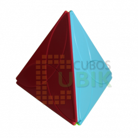 Cubo Rubik Qiyi Clover Pyraminx Colored