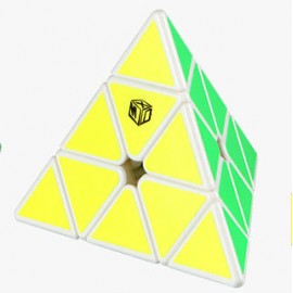 Cubo Rubik Qiyi X-Man Pyraminx Bell Magnetico Base Blanca