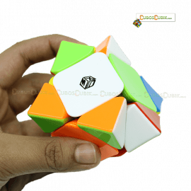 Cubo Rubik Qiyi XMAN Wingy Skewb Magnetic Concavo Colored