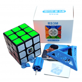 Cubo Rubik Moyu RS3M 2020 3x3 Magnetico Negro