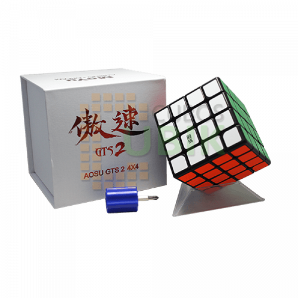 Cubo Rubik Moyu Aosu 4x4 GTS2 Negro
