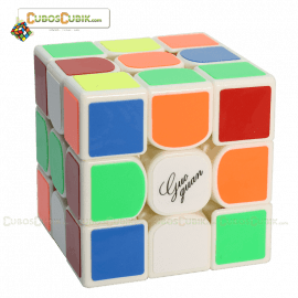 Cubo Rubik Moyu GuoGuan YueXiao 3x3 Base Blanca 