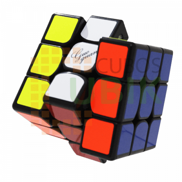 Cubo Rubik Moyu GuoGuan YueXiao EDM 3x3 Magnetico Negro