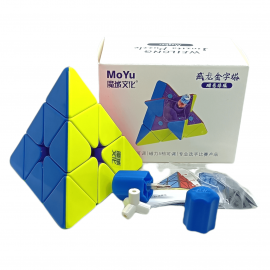 Cubo Rubik MoYu Weilong Pyraminx Maglev Magnético