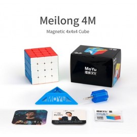 Cubo Rubik Moyu Meilong 4x4 Magnetico Colored