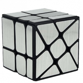 Cubo Rubik Moyu Classroom Wind Mirror Plata