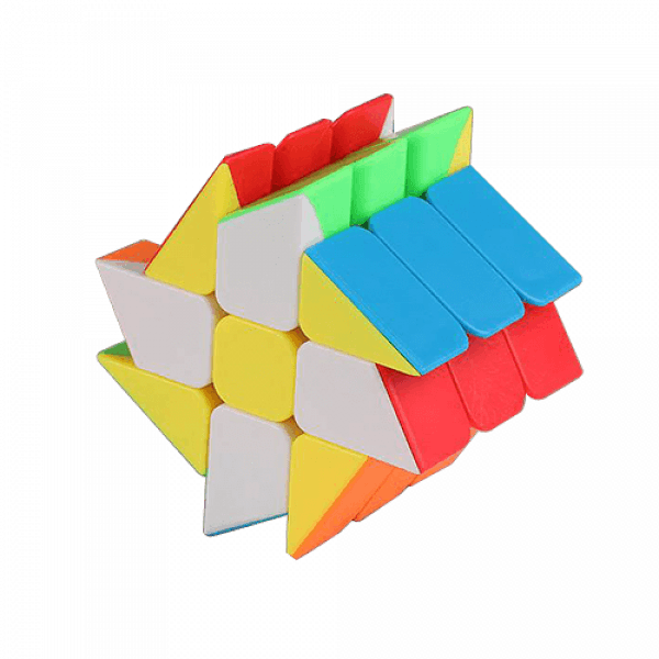 Cubo Rubik Moyu Meilong Windmill 3x3 Windfire Colored