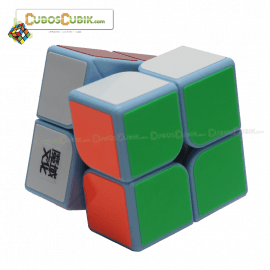 Cubo Rubik Moyu Weipo 2x2 Base Azul