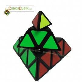 Cubo Rubik Yj Pyraminx Base Negra