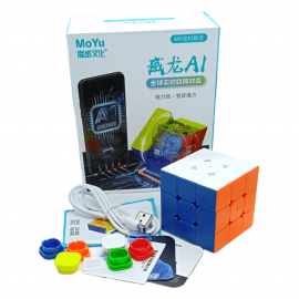 Cubo Rubik MoYu Weilong AI 3x3 Colored