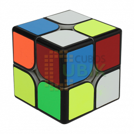 Cubo Rubik YJ Yupo 2x2 V2 Magnetico Negro