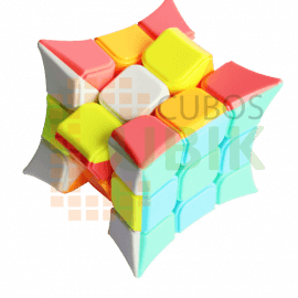 Cubo Rubik YJ Jinjiao 3x3 Colored 