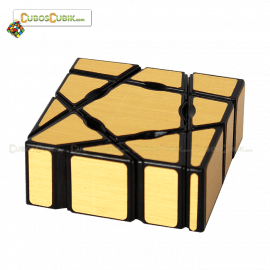 Cubo Rubik YJ Floppy Ghost 3x3x1 Dorado 