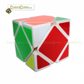 Cubo Rubik Yj Guanlong Skewb Base Blanca