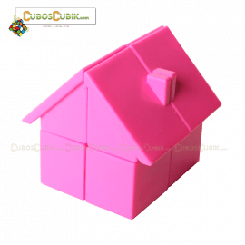 Cubo Rubik YJ Casa 2x2 Rosa