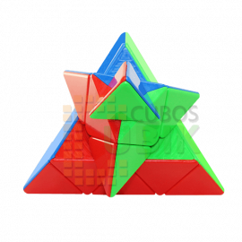 Cubo Rubik YJ Yulong Pyraminx V2 Magnetico Colored