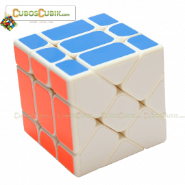 Cubo Rubik Yj Yileng Fisher 3x3 Blanco