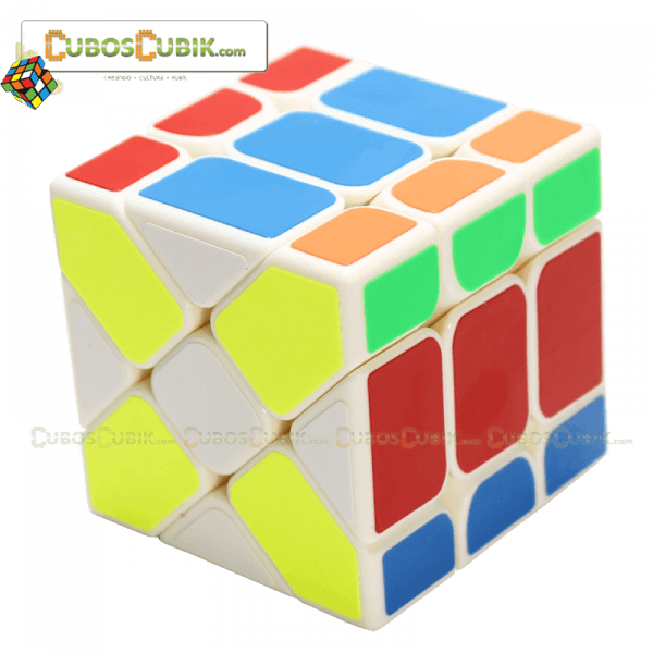 Cubo Rubik Yj Yileng Fisher 3x3 Blanco