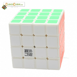 Cubo Rubik YJ GuanSu 4x4 Blanco