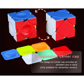 Cubo Rubik Moyu Skewb AoYan Magnetico Colored 