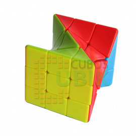 Cubo Rubik Fanxin Twisty 3x3 Colored 