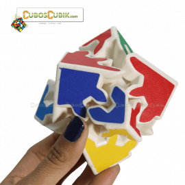 Cubo Rubik Gear 2x2 Base Blanca