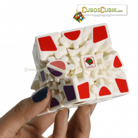 Cubo Rubik Gear V1 Base Blanca 