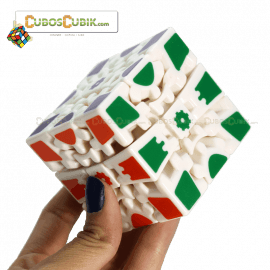Cubo Rubik Gear V2 Base Blanca 