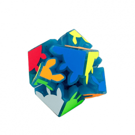Cubo Rubik Gear 2x2 Base Azul