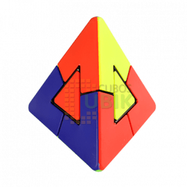 Cubo Rubik Lefun Pyraminx Duo Colored 